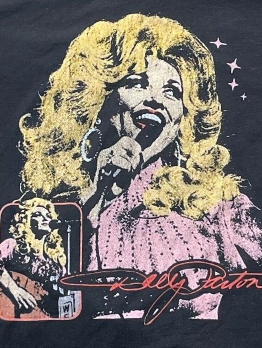 Dolly Parton Preowned Large T-shirt
